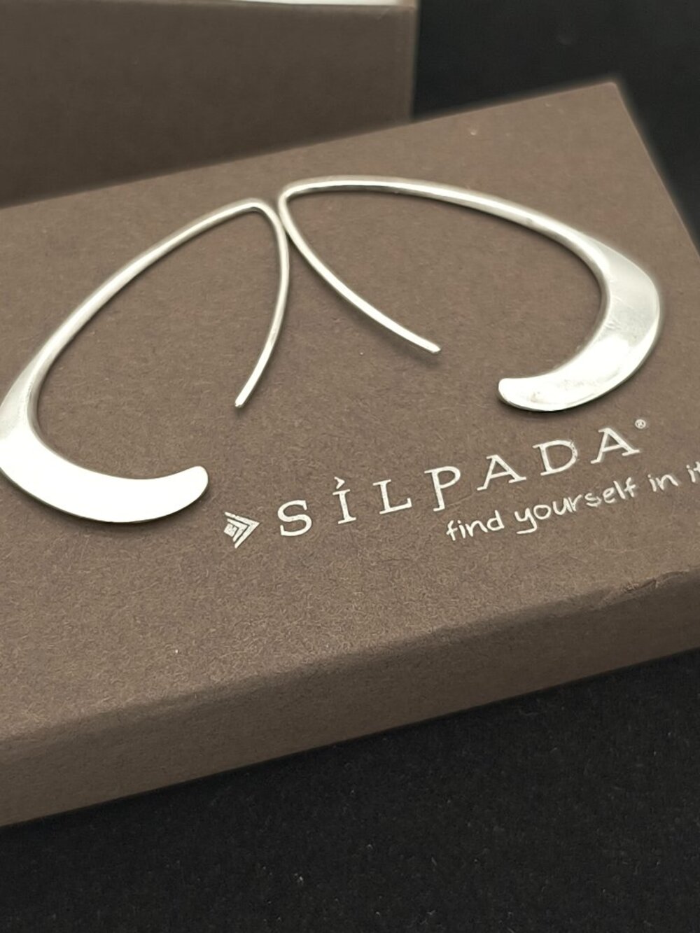 Silpada Sterling Silver Silhouette Drop Earrings